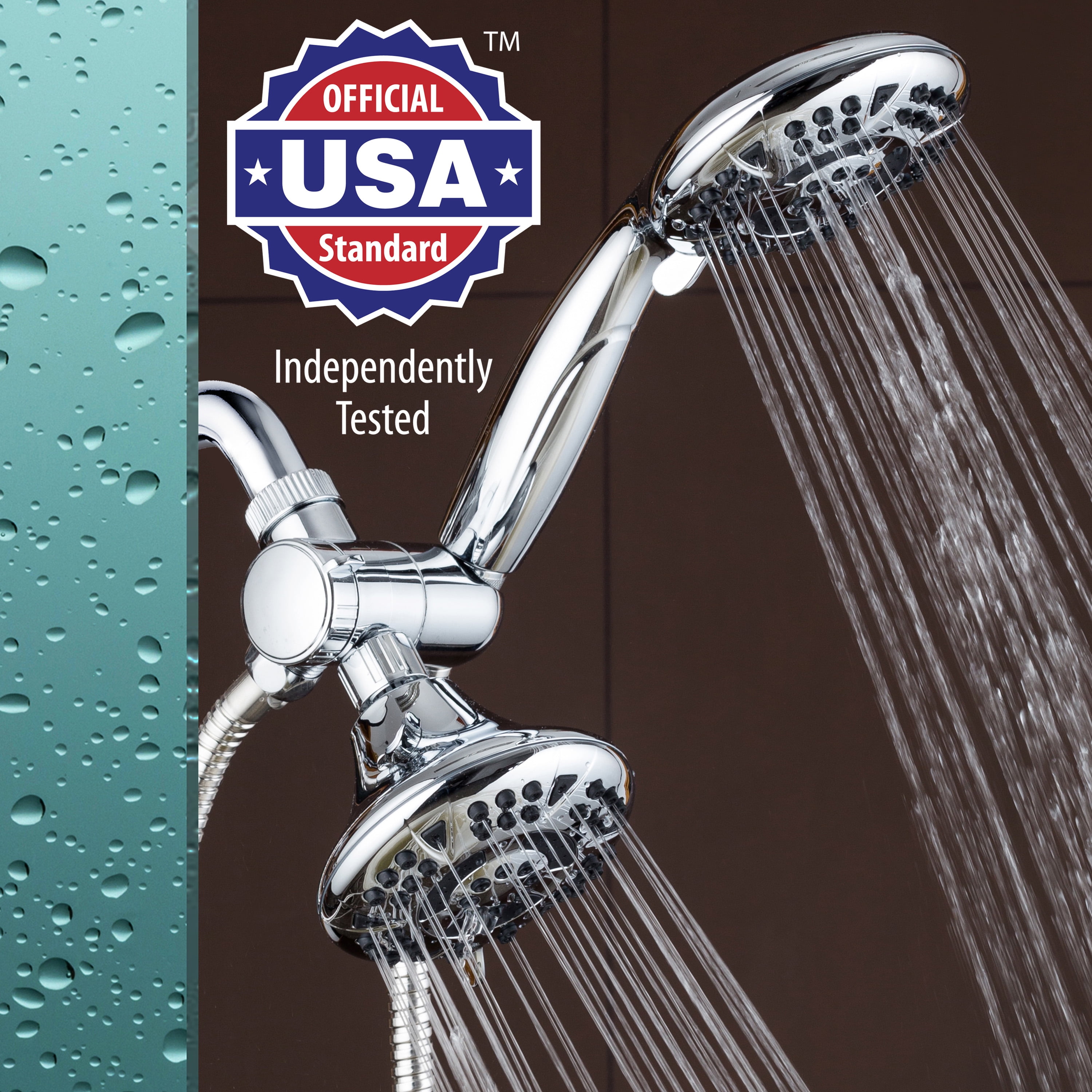 AquaDance High Pressure 3way Twin Shower Combo Lets You Enjoy Two 415