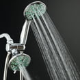 thumbnail interactive-video image 1 of AquaDance Microban Antimicrobial/Anti-Clog High-Pressure 30-Setting Dual Head Combination Shower, Chrome, 1 of 6