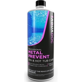Spa Metal Control and Stain Protector to Protect Hot Tub Surfaces 16oz - Metal Gone Hot Tub Chemicals - AquaDoc
