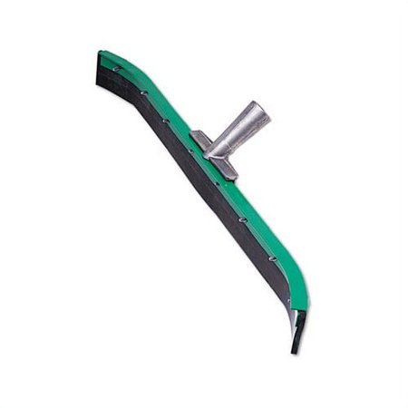 AquaDozer Heavy-Duty Squeegee Black Rubber, Curved, 24" Wide Blade