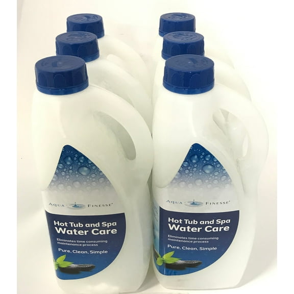 AquaFinesse Hot Tub and Spa Water Care - Pure - Clean - Simple - 12 liters