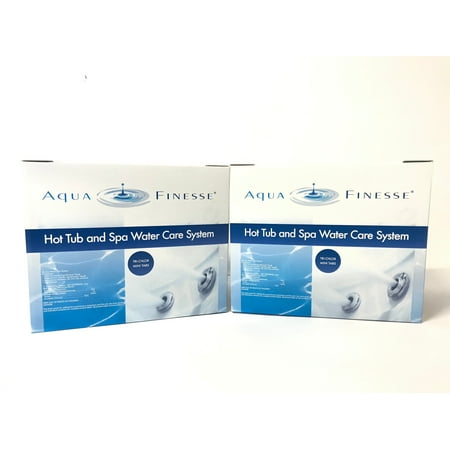 AquaFinesse Hot Tub and Spa Water Care System Trichlor Tablets - 2 PACK