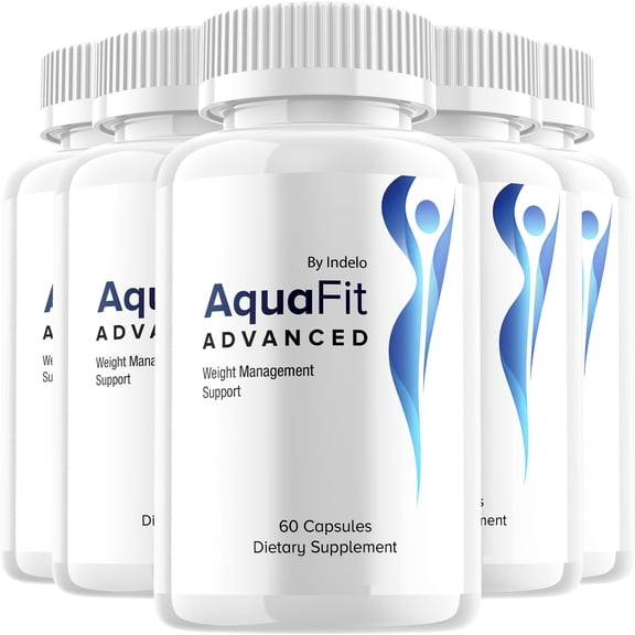 AquaFit Advanced Keto Capsules  Aqua Fit Pills 800MG Advanced Formula, Extra Strength, 5 Pack, 300 Capsules