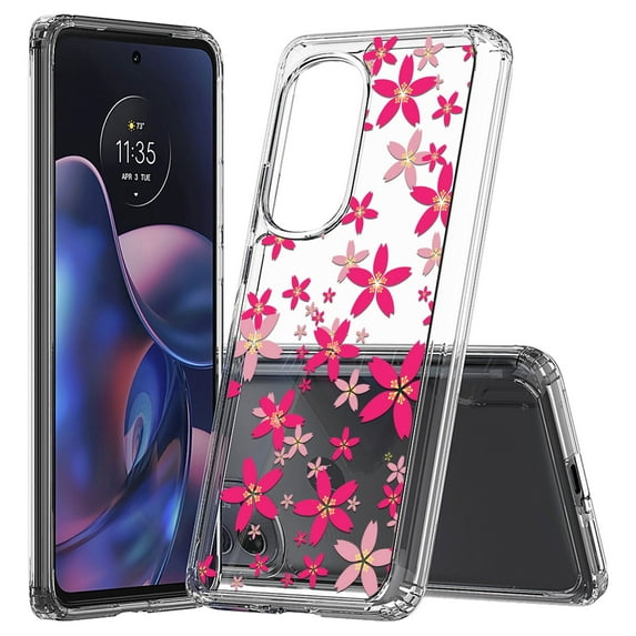 AquaFlex Designed For Moto Edge 5G 2022 Case Transparent Clear