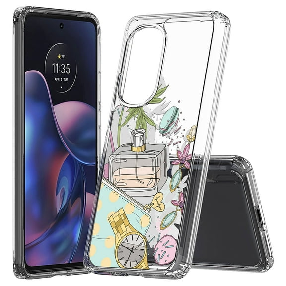AquaFlex Designed For Moto Edge 5G 2022 Case Transparent Clear