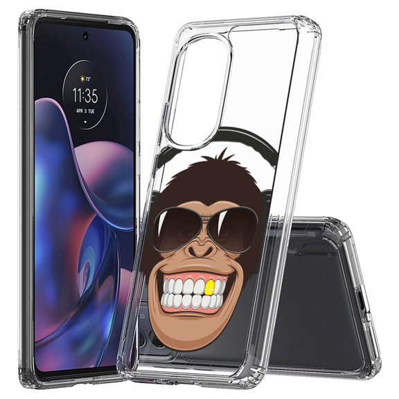 AquaFlex Designed For Moto Edge 5G 2022 Case Transparent Clear