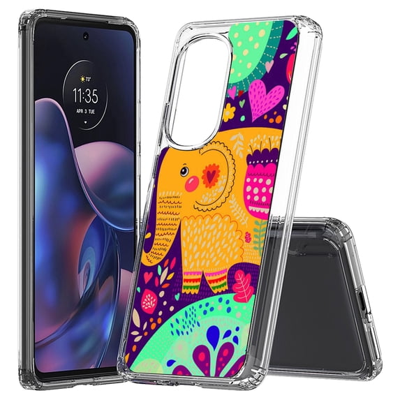 AquaFlex Designed For Moto Edge 5G 2022 Case Transparent Clear