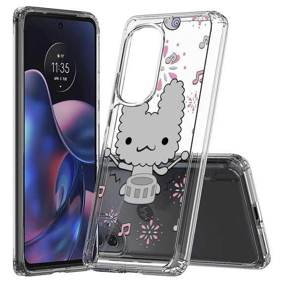 AquaFlex Designed For Moto Edge 5G 2022 Case Transparent Clear
