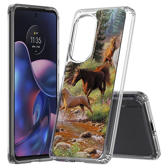 AquaFlex Designed For Moto Edge 5G 2022 Case Transparent Clear