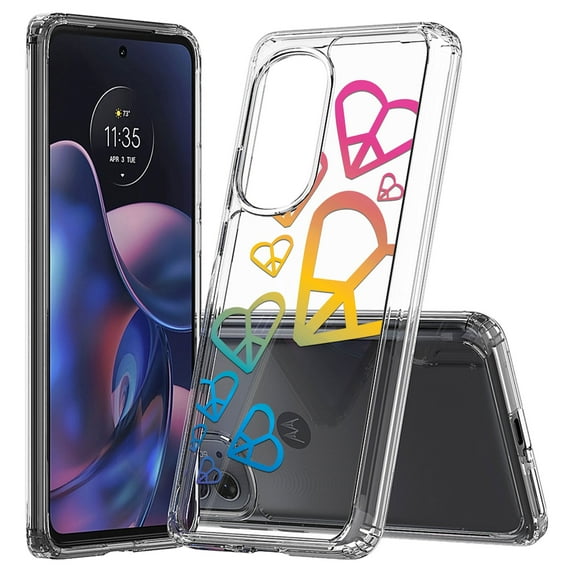 AquaFlex Designed For Moto Edge 5G 2022 Case Transparent Clear