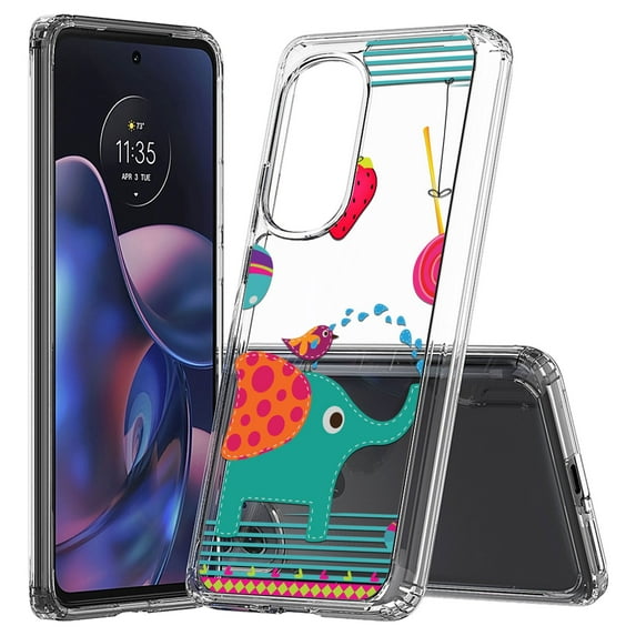 AquaFlex Designed For Moto Edge 5G 2022 Case Transparent Clear