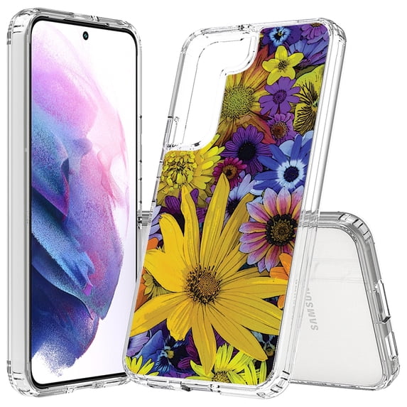 AquaFlex Hybrid Slim Designed For Samsung Galaxy S22 Case Transparent Clear