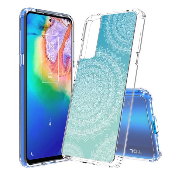 AquaFlex Hybrid Slim Designed For TCL 20S 6.67"Case Transparent Clear