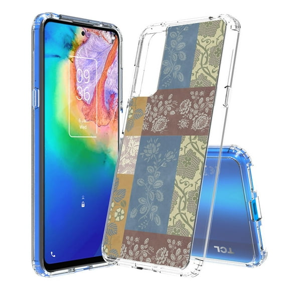 AquaFlex Hybrid Slim Designed For TCL 20S 6.67"Case Transparent Clear