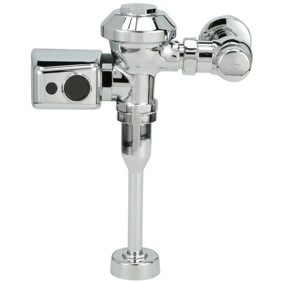 AquaFlush® Plus PL ZER Exposed Sensor Diaphragm Flush Valve with 0.5 gpf and Metal Cover in Chrome