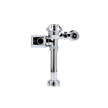 AquaFlush® ZER Exposed Sensor Diaphragm Flush Valve with 1.6 gpf, Sweat Solder Kit, Cast Wall Flange, Metal Cover