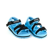AquaJogger ExerSandals Pool Shoes in Blue/Black, Size X-Small