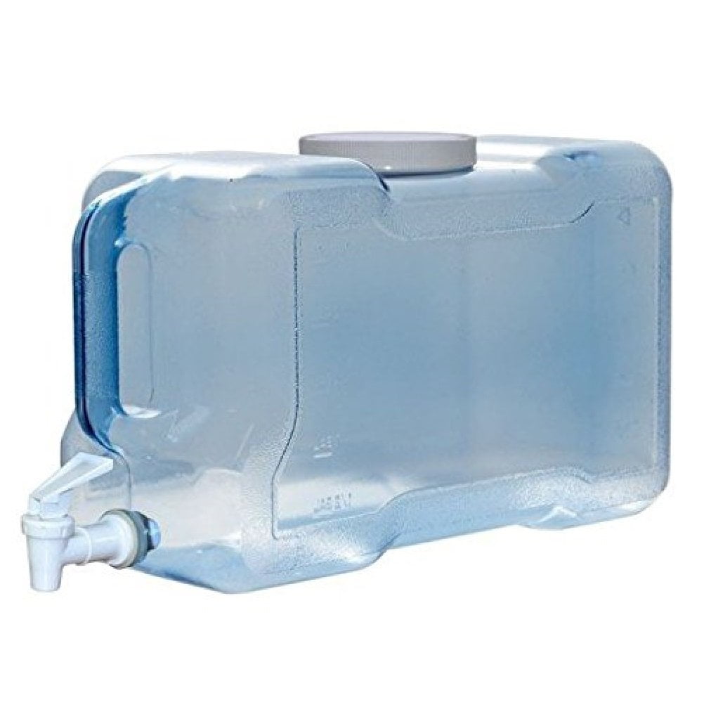 3 gal. Fridge Bottle with Handle and Faucet in Clear 3 gal. Fridge Bottle with Handle and Faucet in Clear