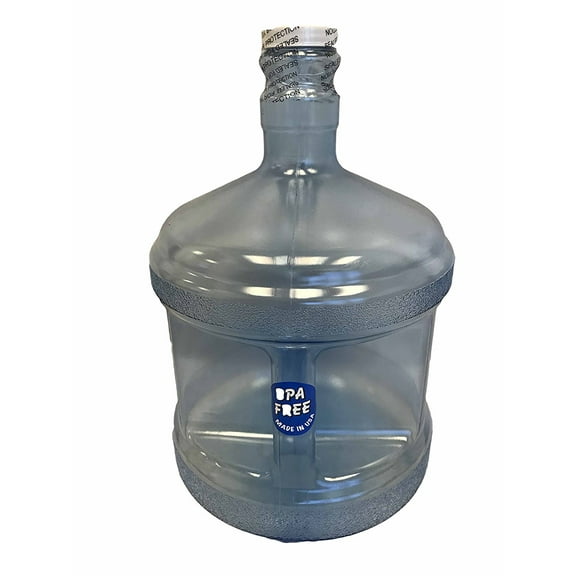 2 Gallon BPA FREE Non Toxic FDA Grade Plastic Reusable Water Bottle Container Jug Made in USA
