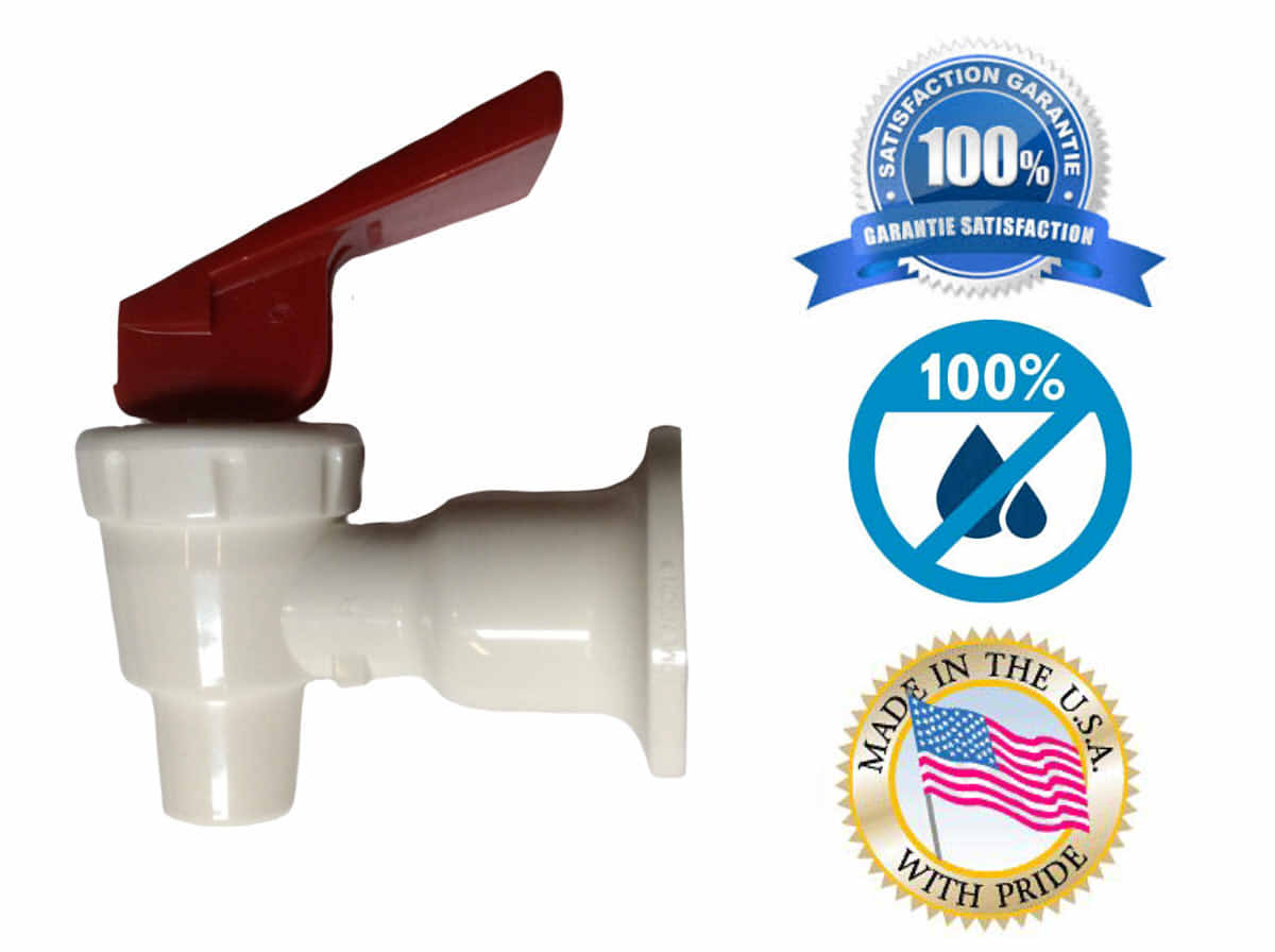 2 Pcs Replacement Cooler Faucet, Reusable Spigot Spout Water Beverage Lever Pour Dispenser Valve Water Crock Water Tap, BPA Free Plastic Water Spigot (milky White - View #6