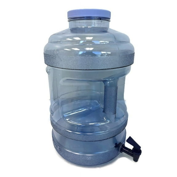 AquaNation BPA Free Water Bottle with Big-Mouth & Dispensing Valve Spigot, 5 Gallon Perfect for Home, Kitchen, Office, Sports Events, and Indoor Outdoor Activities