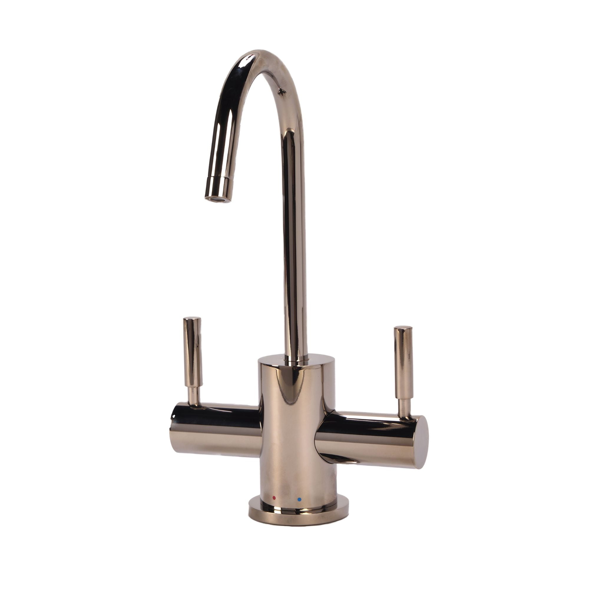 AquaNuTech AquaNuTech CSpout Hot and Cold Water Filtration Faucet, Polished Nickel