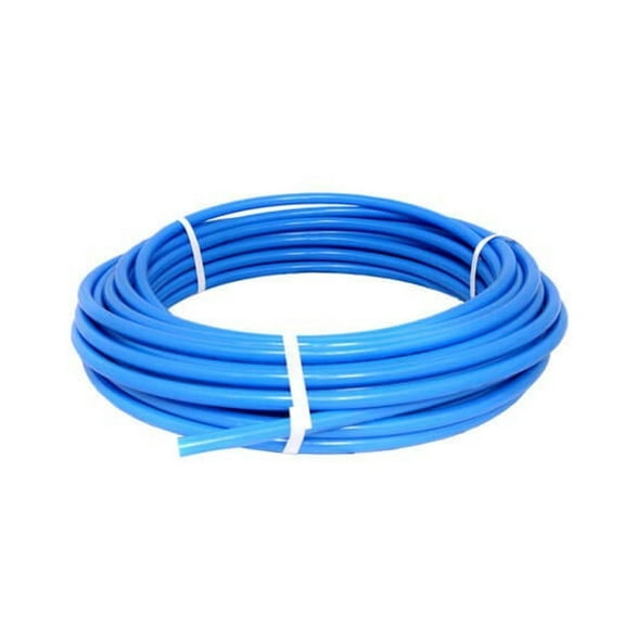 AquaPEX 1/2 Inch Blue PEX Tubing - 100 ft Coil | Crosslinked Polyethylene Tubing for Hot & Cold Water | PEX-A Engel Method | ProPEX & WIPEX Compatible