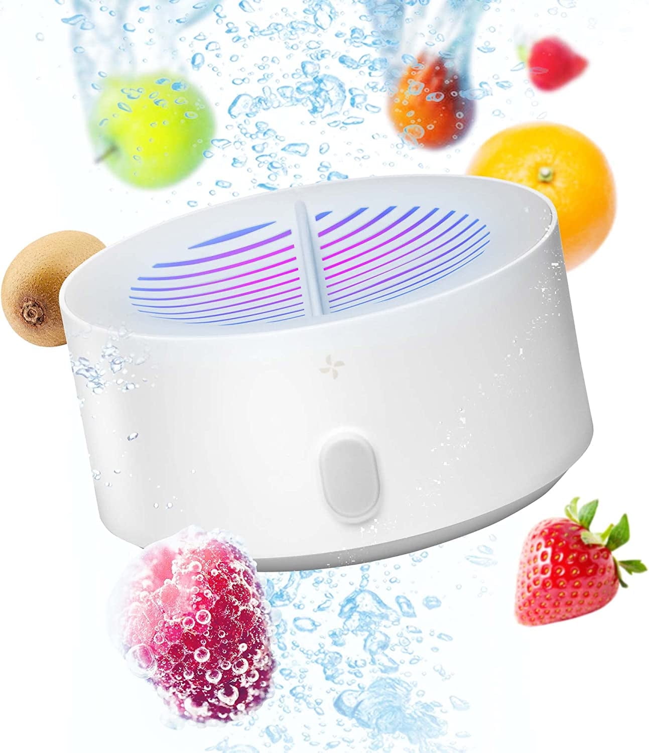 Compact White Waterproof Fruit and Vegetable Purifier