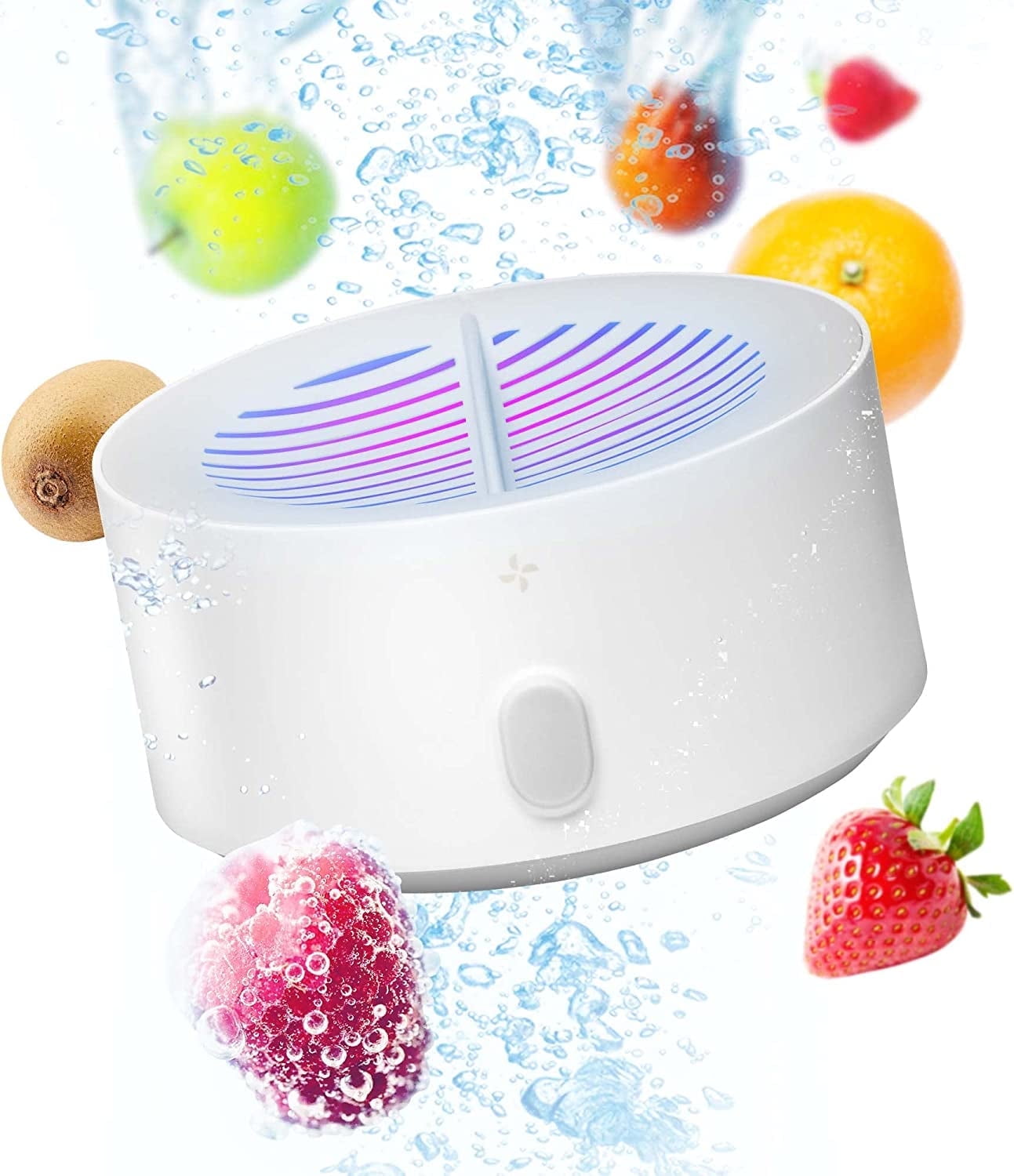 Compact White Waterproof Fruit and Vegetable Purifier