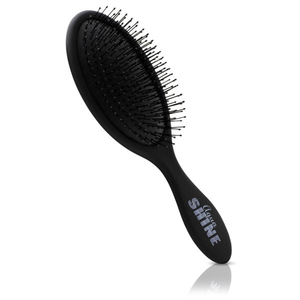 AquaShine Wet  Dry Soft-Touch Paddle Hair Brush