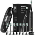 thumbnail image 1 of AquaSonic Black Series Electric Toothbrush - Rechargeable, 4 Modes, Travel Case, 8 Brush Heads, 1 of 9