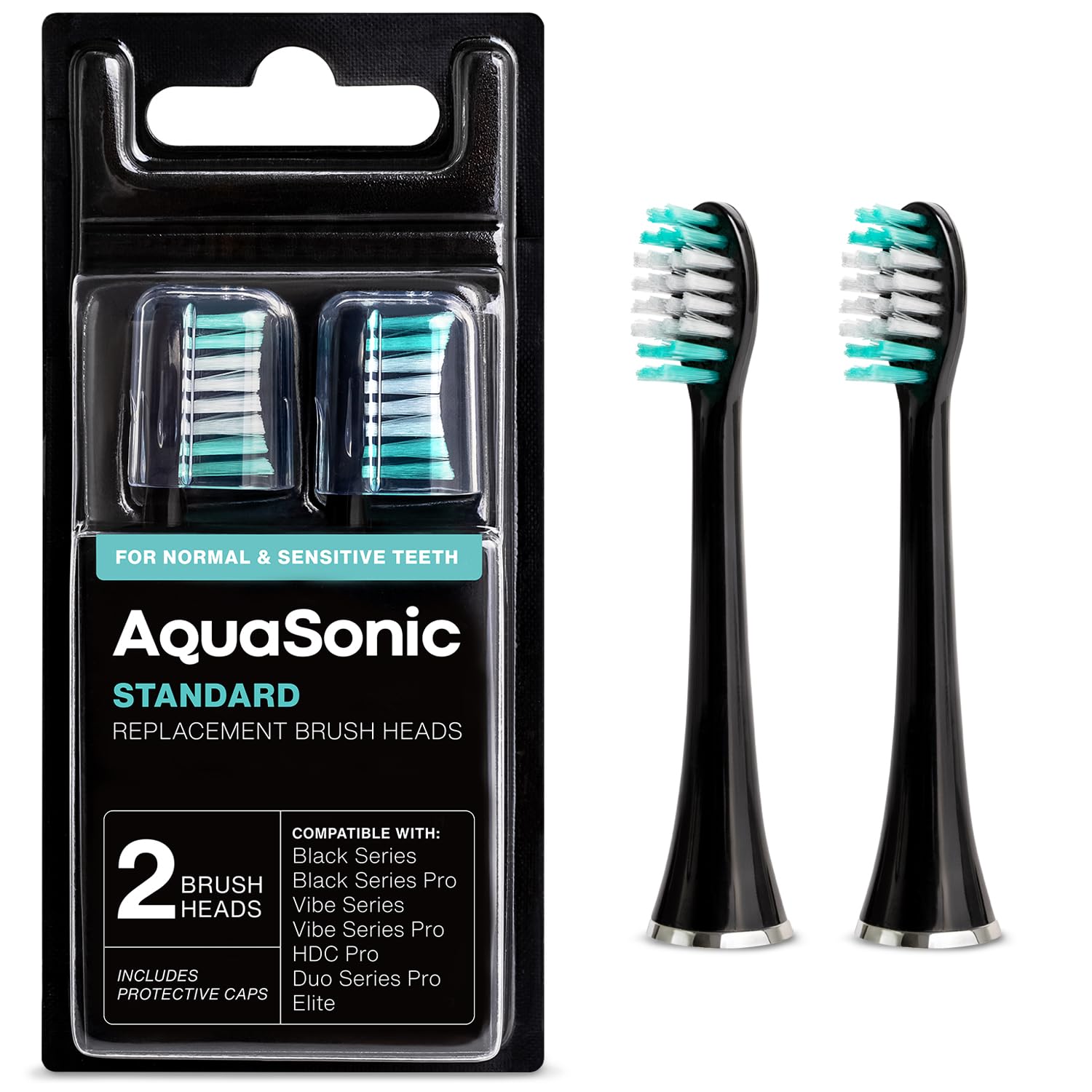 AquaSonic Standard Replacement Brush DHF10 Heads | for Normal ...