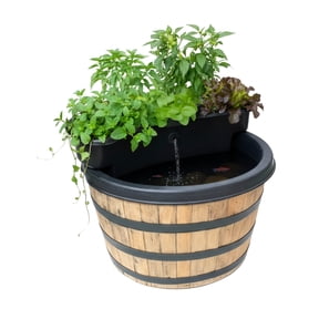 AquaSprouts Universal Pond Garden, Aquaponic & Hydroponic Grow Bed for Stock Tanks, Barrels, Planters, Self-Sustaining Bog Water Garden Kit