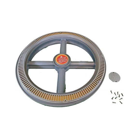 AquaStar 20" Full Circle Drain (Black) - Pentair In-Floor(A&A)