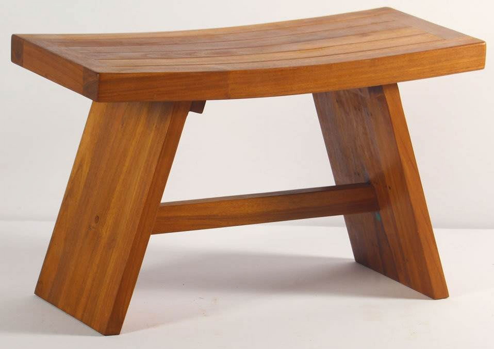 AquaTeak The Original Asia Teak Shower Bench 30 Wide Teak Oil Walmart Business Supplies