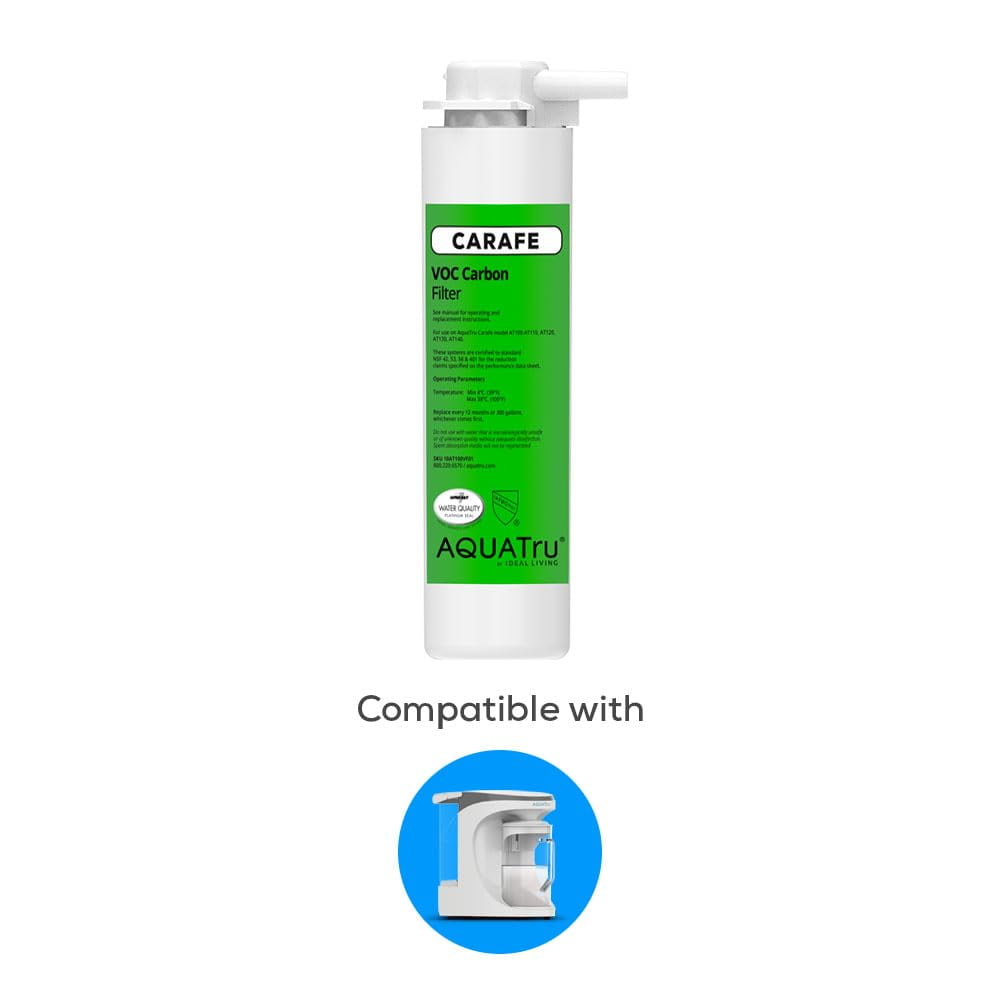 AquaTru Carafe Green VOC Carbon Replacement Filter