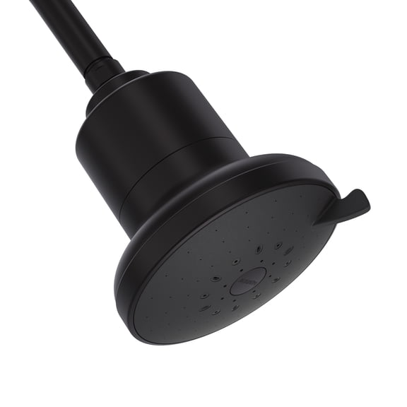 AquaTru High Pressure Shower Filter for Hard Water, Bathroom Use, ABS Material, Matte Black