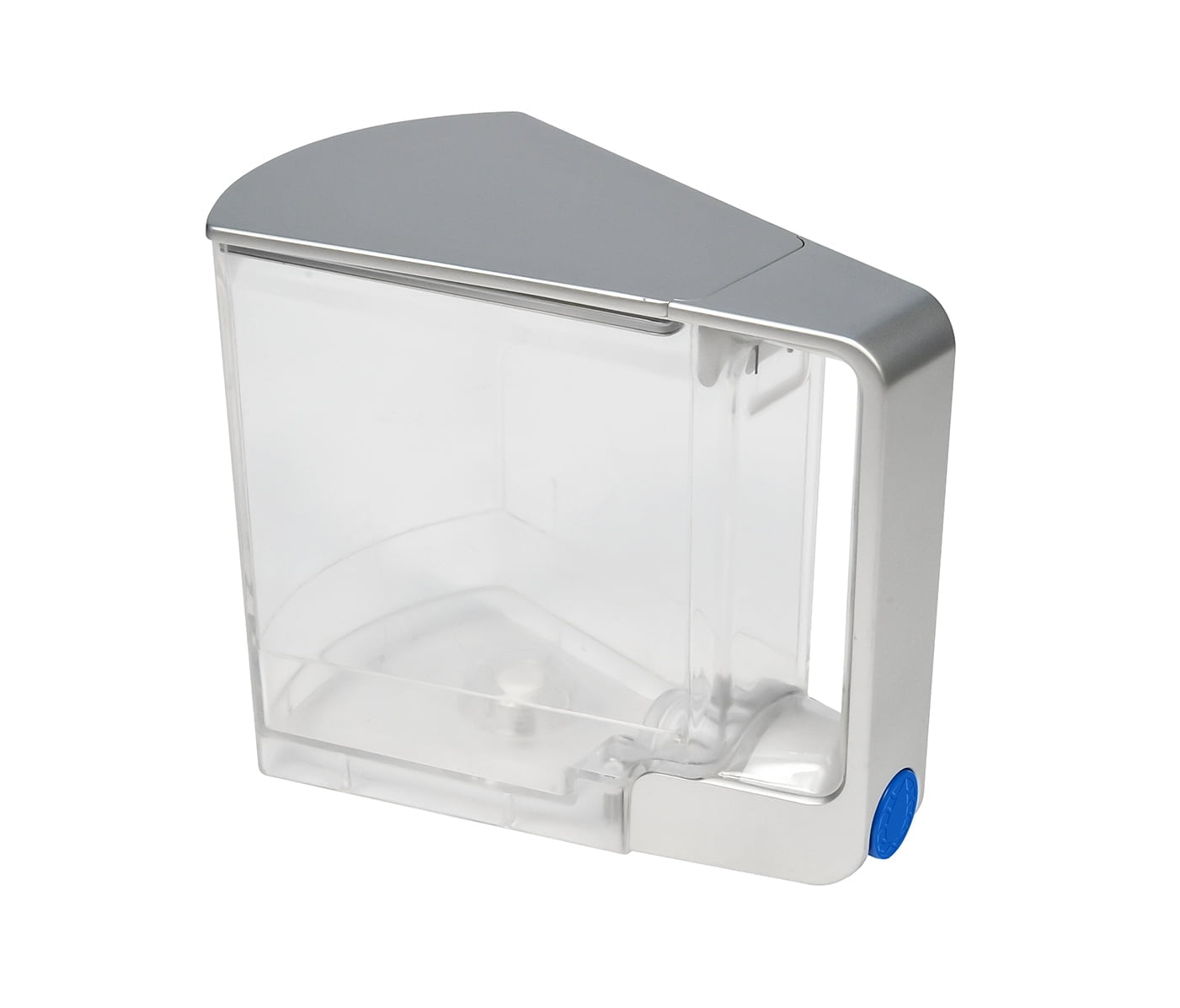 Silver and Clear BPA-Free Purified Water Tank