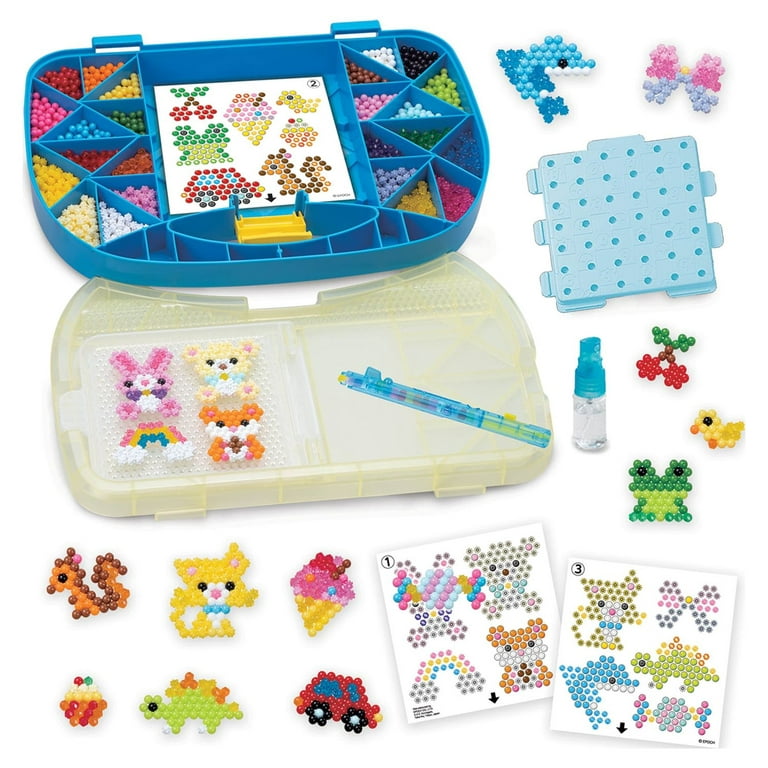 Aquabeads Beginners Carry Case, Complete Arts & Crafts Bead Kit for  Children - Over 900 Beads