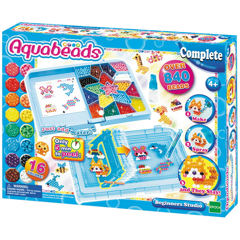 Beads Set Kids Craft Starter Kit Aquabeads Beginners Studio Gift Toy Game  New