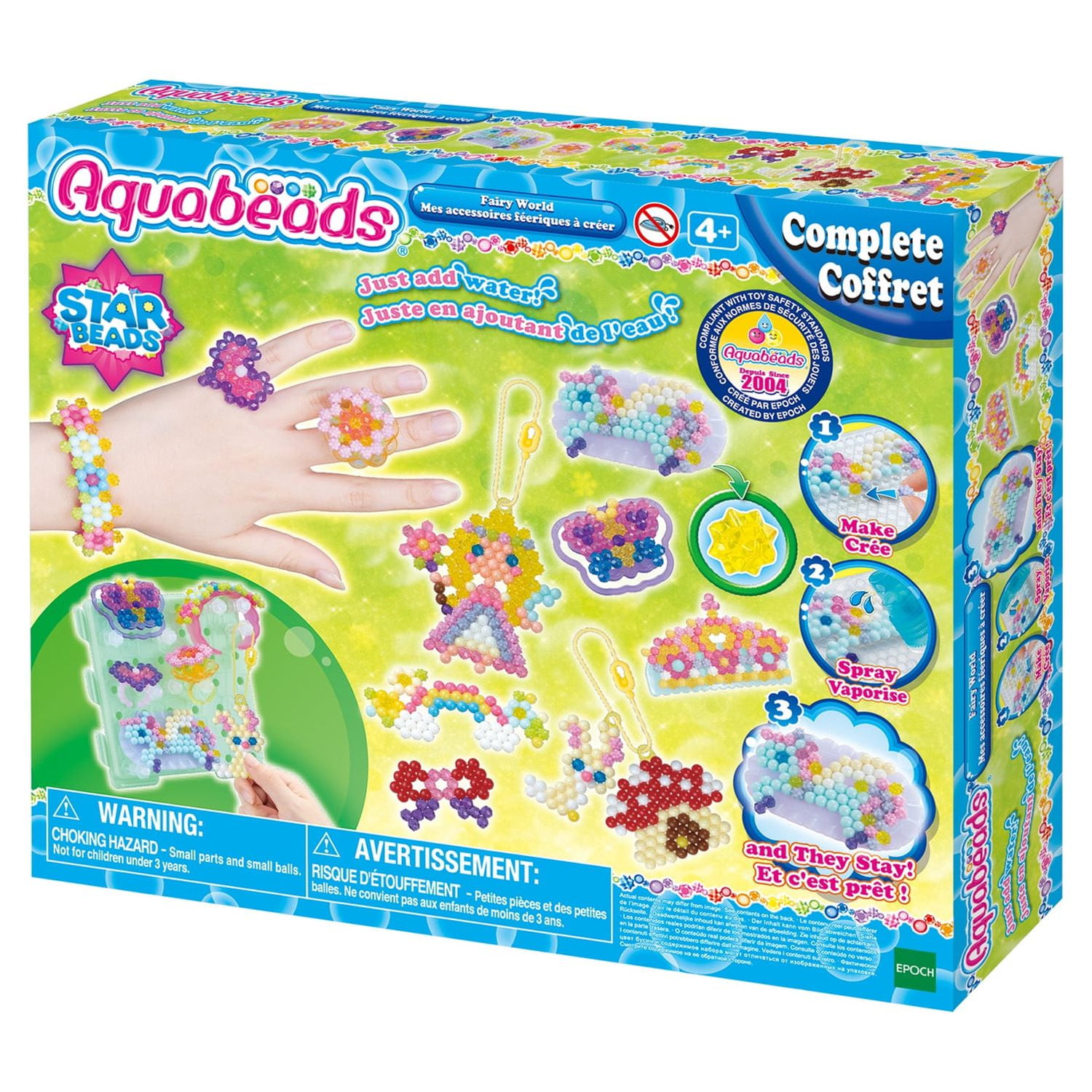 Aquabeads Fairy World Complete Arts & Crafts Bead Kit for