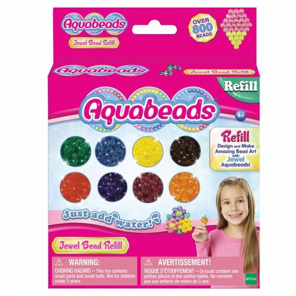 Aquabeads Jewel Bead Pack, Bead Refill Set 