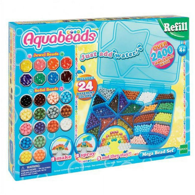 Aqua Beads Metallic Color Bead Set [AQ-348]