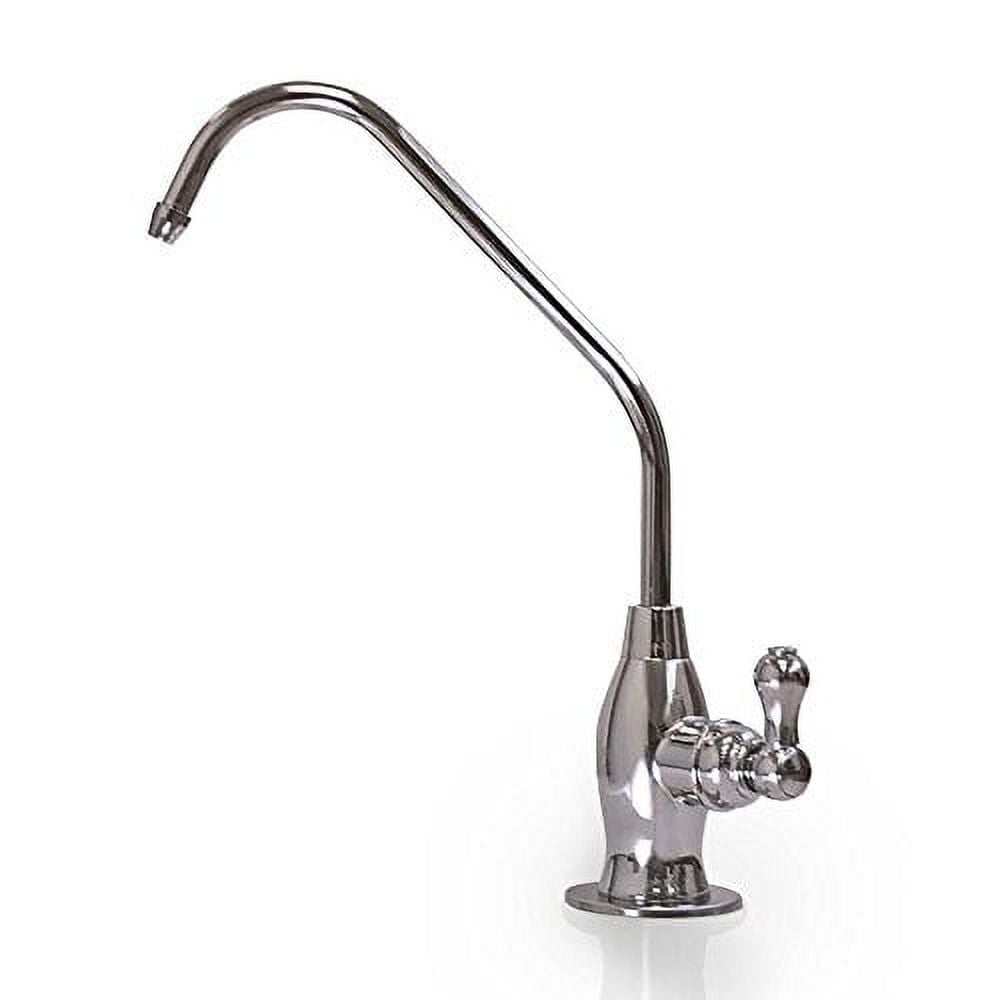 Aquaboon Water Filter Purifier Faucet for Any RO Unit or Water Filtration System (Classic Style, Chrome)