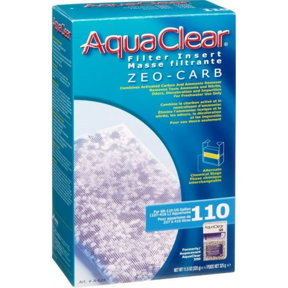 Aquaclear Filter Insert Zeocarb 110 Gallon 1 Count