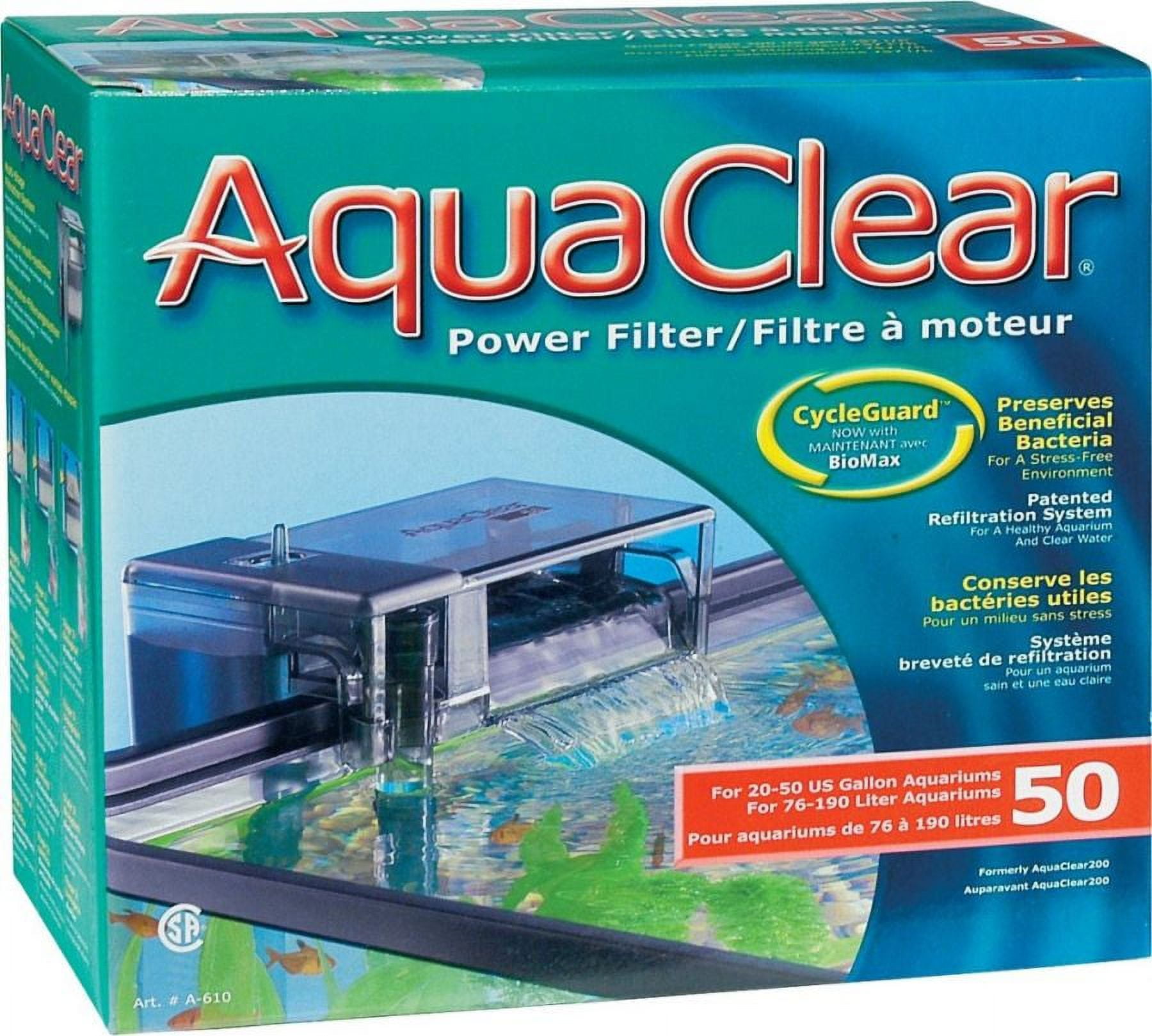 Aquaclear Power Filter [Aquarium, Filters Power Filters] Aquaclear 50 ...