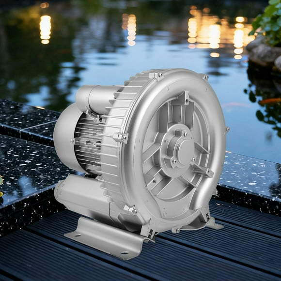 Aquaculture Vortex Air Blower, 1800W 2.41HP Industrial Aquaculture Vortex High Pressure Air Blower