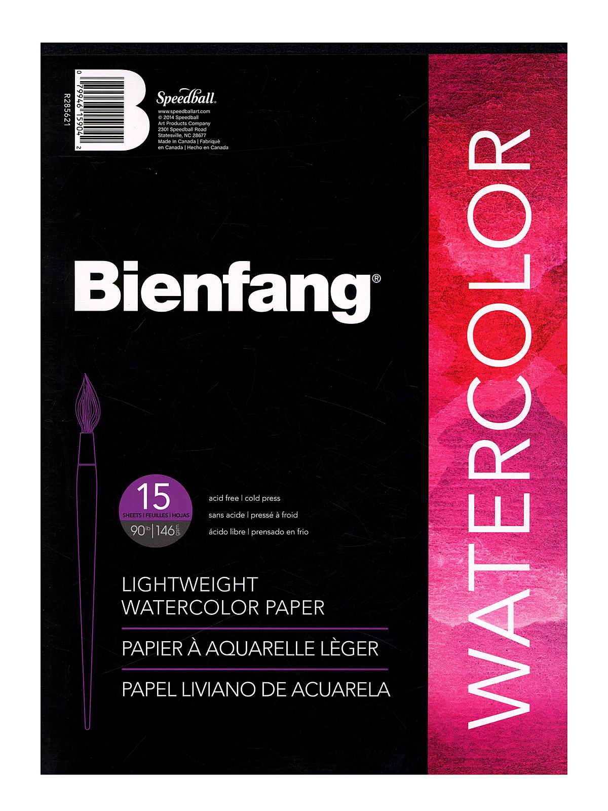 Aquademic Watercolor Pads 11 in. x 15 in., pad of 15 (pack of 3)