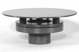 Aquadyne Rhino I 4" PVC Bottom Drain with Cover Plate