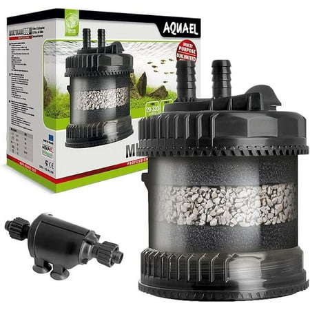 AquaeL Multikani 800 Fish Tank Filter - Aquarium Sponge Filter System - Large Aquarium Water Filter Pump 5 - 85 Gallons